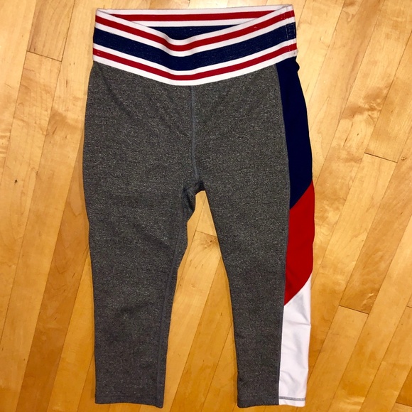 C&C California Varsity Band Crop Legging, S - Picture 1 of 4